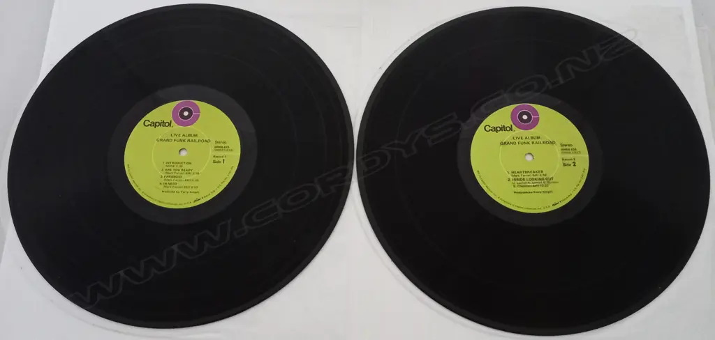 Grand Funk Railroad, Live Album, (Double Album) Image 1++